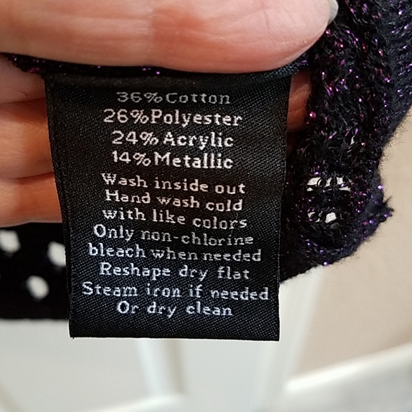 Rock & Republic PURPLE top - Picture 6 of 8